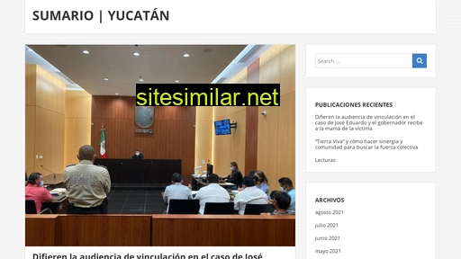 sumarioyucatan.com alternative sites