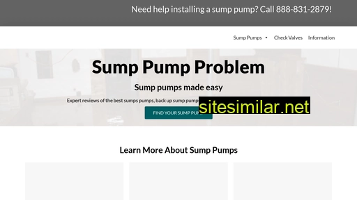 Sumppumpproblem similar sites