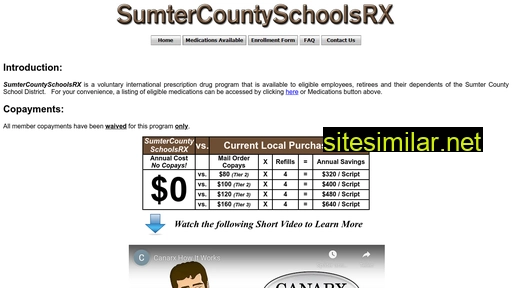 sumtercountyschoolsrx.com alternative sites