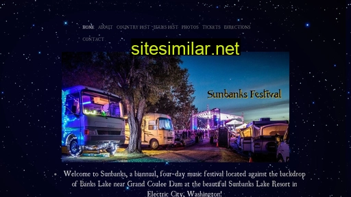 sunbanksfestival.com alternative sites