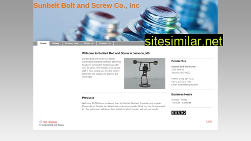 sunbeltboltandscrew.com alternative sites