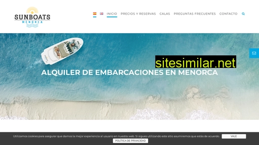 sunboats-menorca.com alternative sites