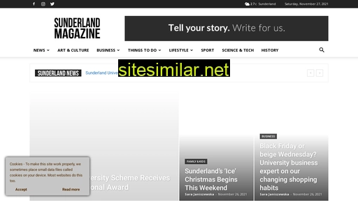sunderlandmagazine.com alternative sites
