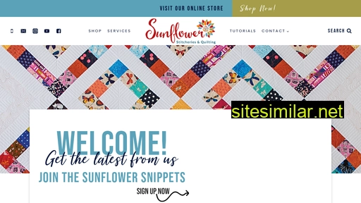 sunflowerstitcheries.com alternative sites