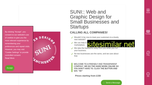 Suniwebdesigns similar sites