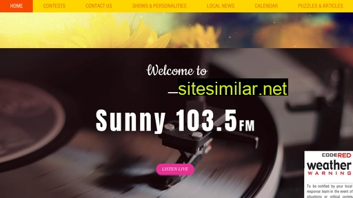 Sunny103-5 similar sites