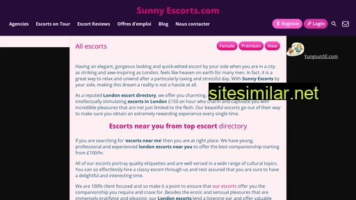 sunnyescorts.com alternative sites