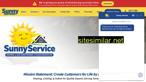 sunnyservice.com alternative sites