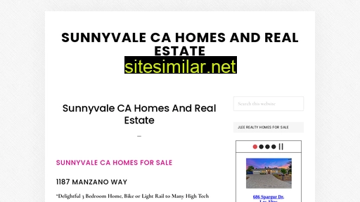 Sunnyvale-ca-homes-and-real-estate similar sites