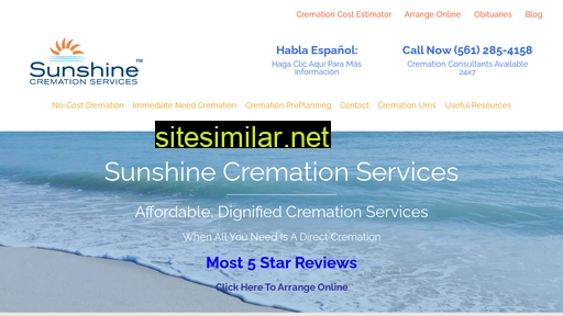 sunshinecremation.com alternative sites
