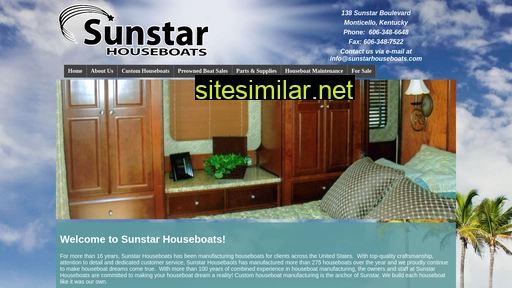 sunstarhouseboats.com alternative sites