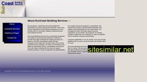 suncoastbuildingservices.com alternative sites
