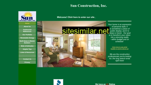 sunconstructioninc.com alternative sites