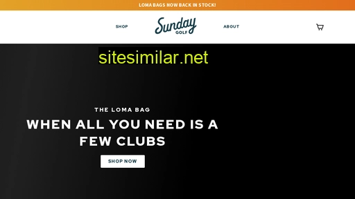 sundaygolf.com alternative sites