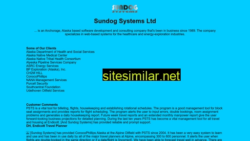 sundogsystems.com alternative sites