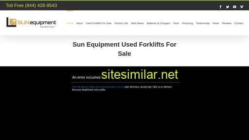 sunequipment.com alternative sites