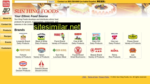 Sunhingfoods similar sites