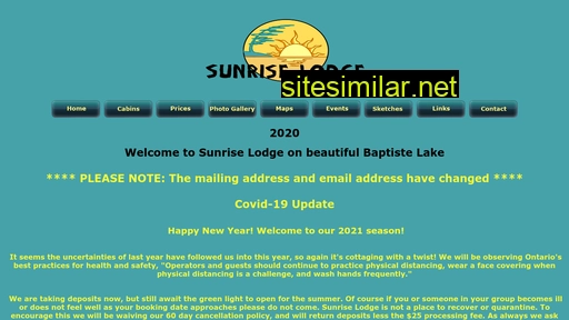 sunriseonbaptiste.com alternative sites