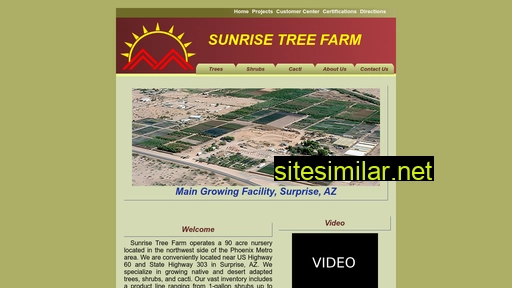 sunrisetreefarm.com alternative sites