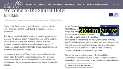 sunsethotel-chalkidiki.com alternative sites