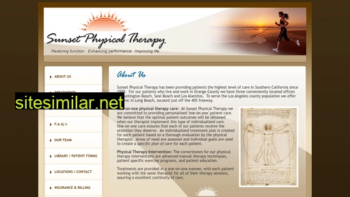 sunsetphysicaltherapy.com alternative sites
