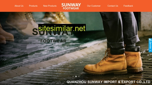 sunway-shoes.com alternative sites