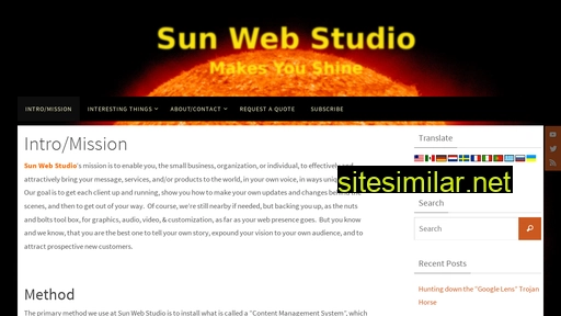 sunwebstudio.com alternative sites