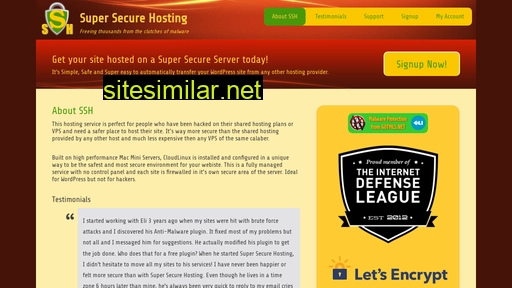 supersecurehosting.com alternative sites