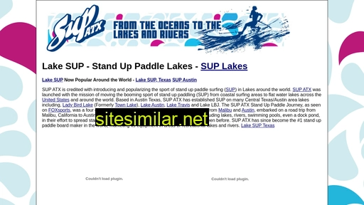 Sup-lakes similar sites