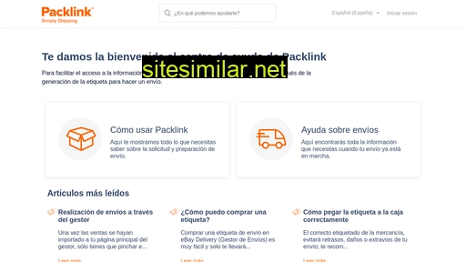 support-ebay.packlink.com alternative sites