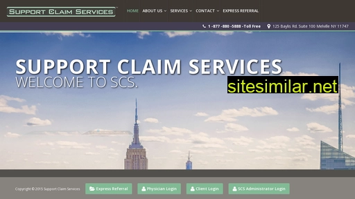 supportclaimservices.com alternative sites