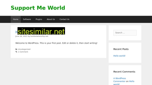 supportmeworld.com alternative sites