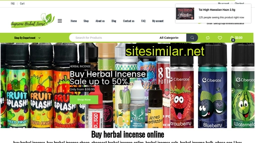 supremeherbalincense.com alternative sites