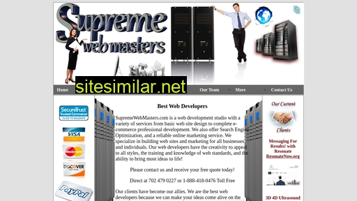 Supremewebmasters similar sites