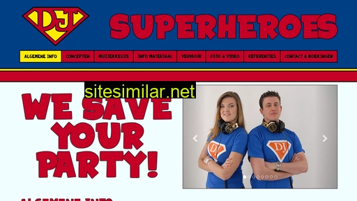 Superheroes-dj similar sites