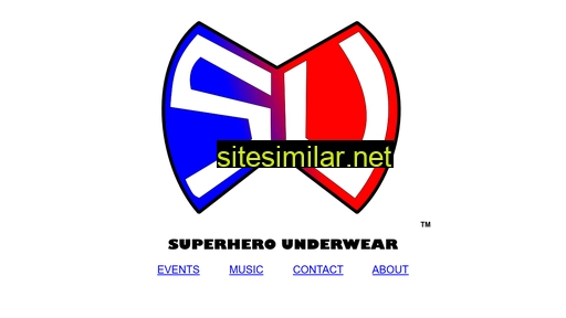 Superherounderwearband similar sites