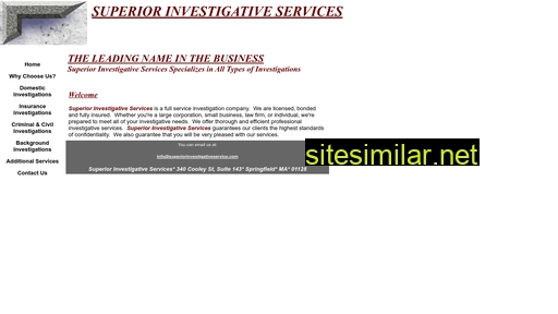 superiorinvestigativeservice.com alternative sites