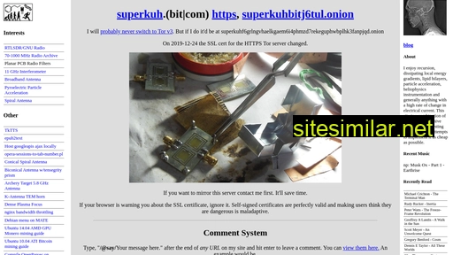 superkuh.com alternative sites