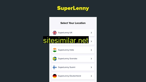 superlenny.com alternative sites