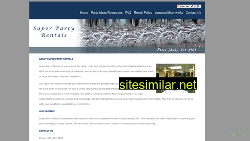 superpartyrentalsonline.com alternative sites