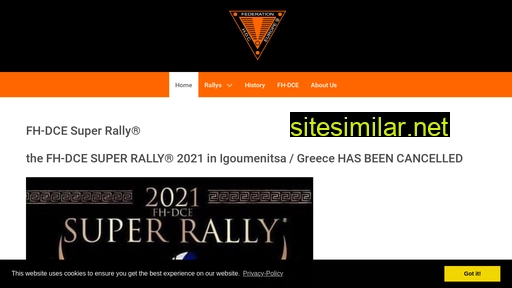 Superrally similar sites