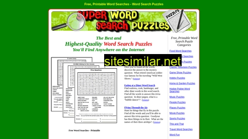 superwordsearchpuzzles.com alternative sites
