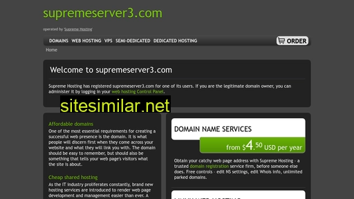 Supremeserver3 similar sites