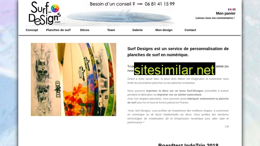 surf-designs.com alternative sites