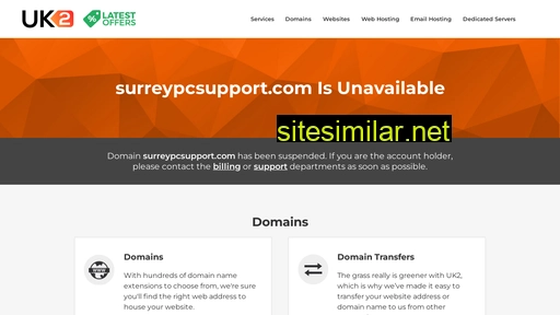 Surreypcsupport similar sites