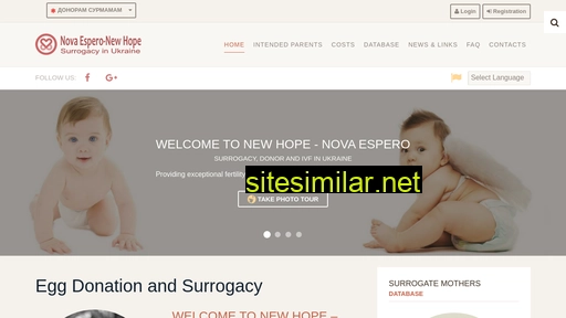 Surrogacyukraine similar sites