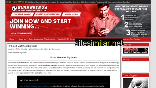 sure-bets24.com alternative sites