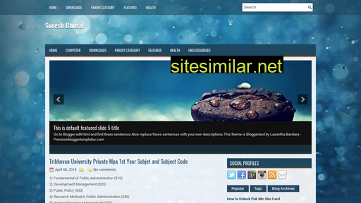 sureshsansar.blogspot.com alternative sites