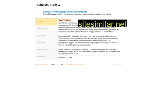 surface-emg.com alternative sites
