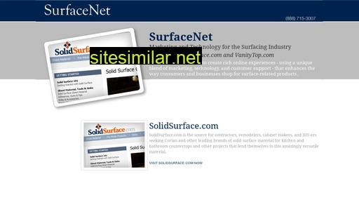 Surfacenet similar sites
